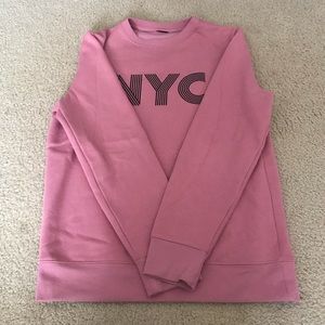 SUPER CUTE ROSE PINK NYC SWEATSHIRT 💝